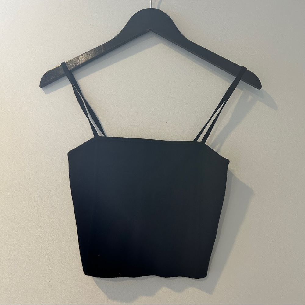 Express Crop Sweater Tank NWT